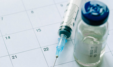 vacinas seringa frasco